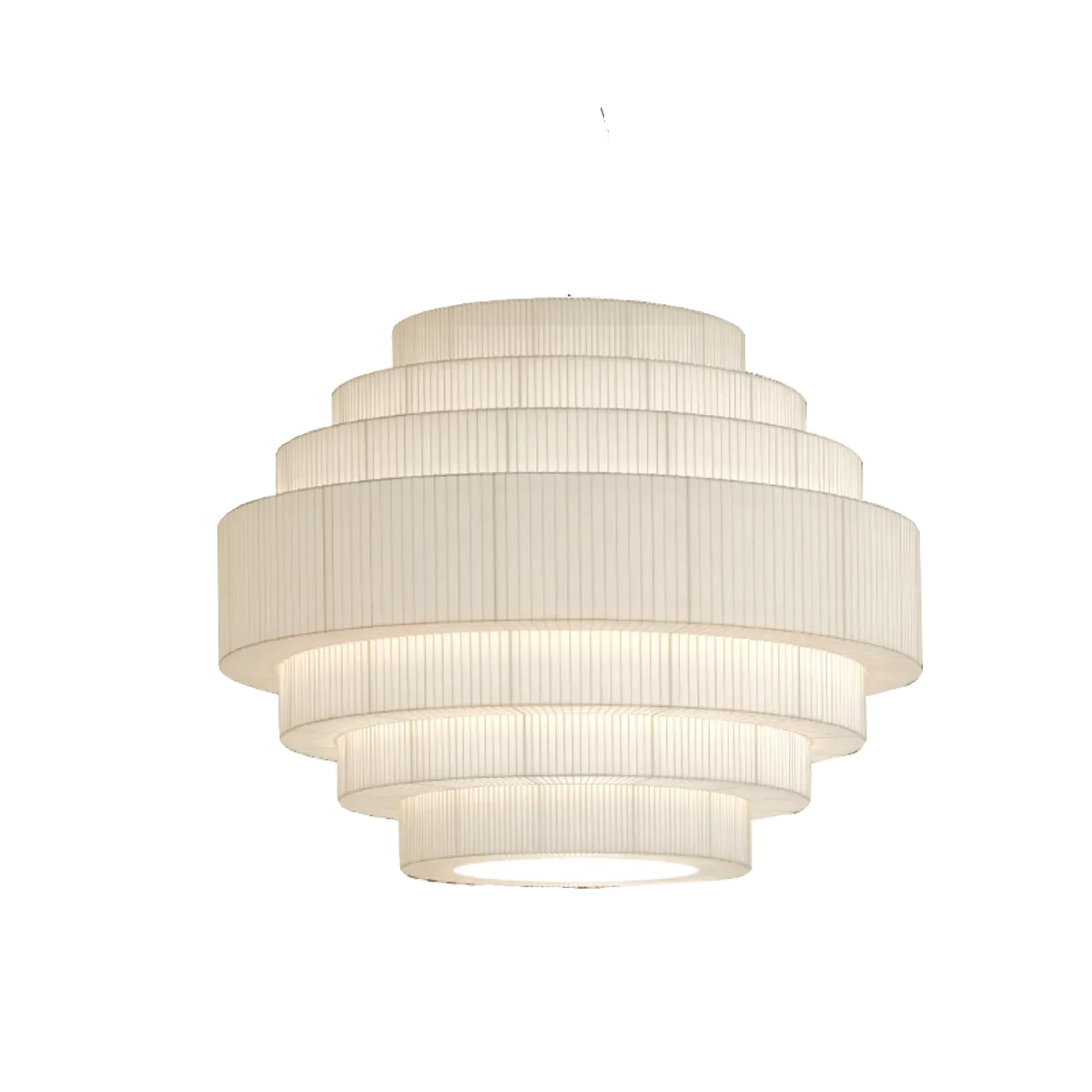 Nordic chandelier creative Nordic fabric personality modern minimalist art cream wind bedroom restaurant clothing shop lights