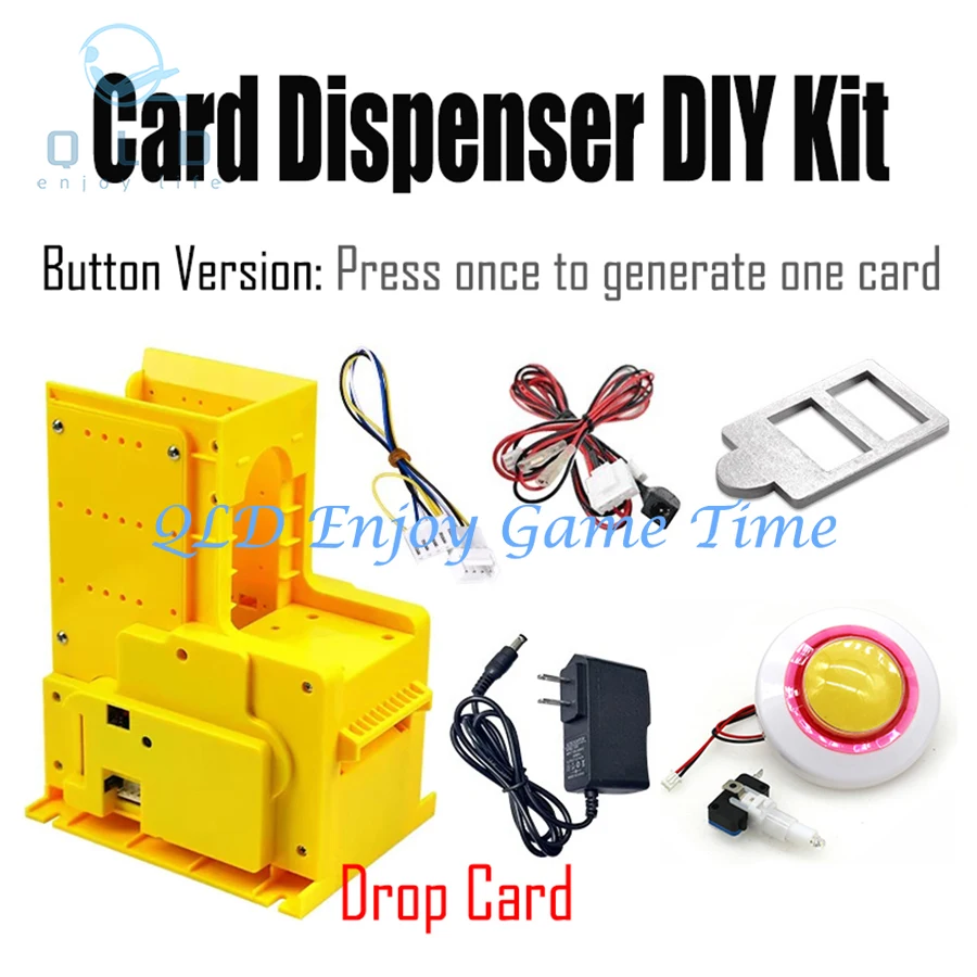 

Набор диспенсеров для карт «сделай сам», для художественной живописи, слепая коробка, карточка с монетоприемником, детский подарок, аркадный торговый автомат