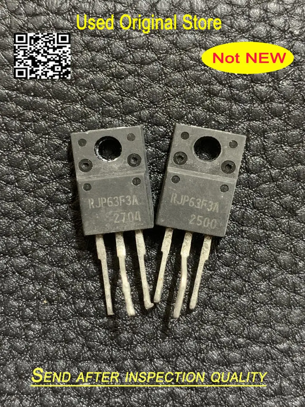 5pcs RJP63F3 RJP63F3A TO-220F In Stock