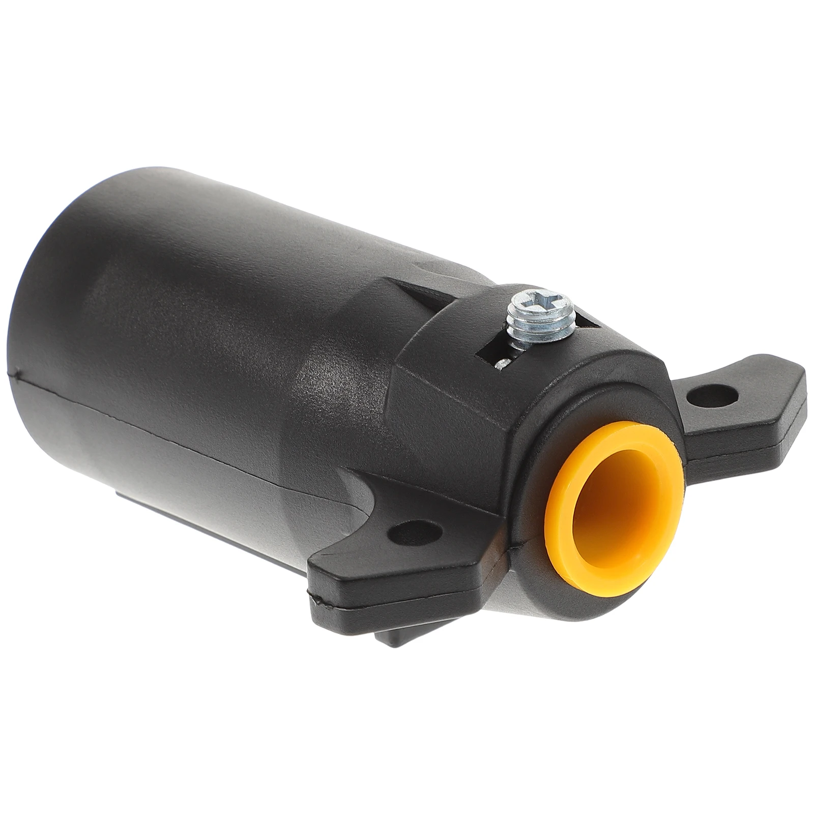 

7 Pin Towing Adapter Wiring Socket For Rv Yacht Car Tow Lights Black Us Connection Adapter Rv Plug 7 Way Plug Electrical Trailer