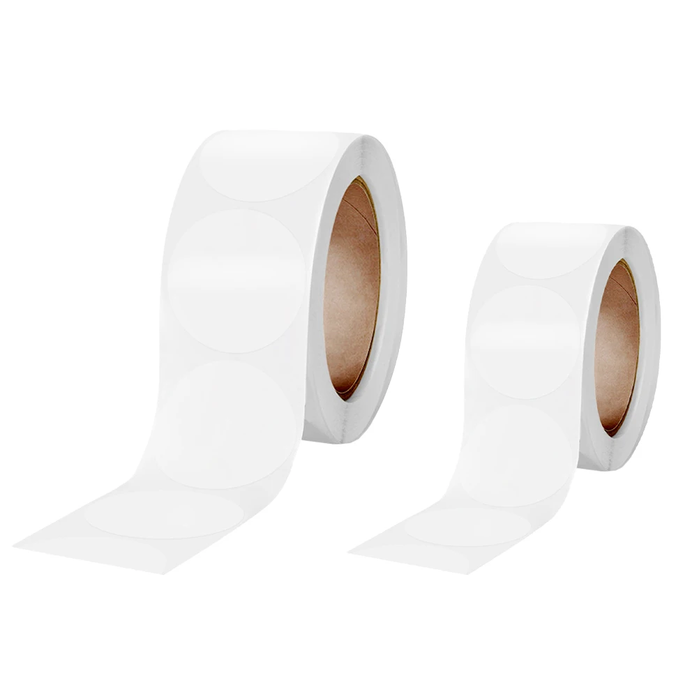 

Transparent Sealed Labels 2 Rolls Clear Round Stickers Self Adhesive Package Seals Gift Packing Sealing Labels For Boxes Crafts