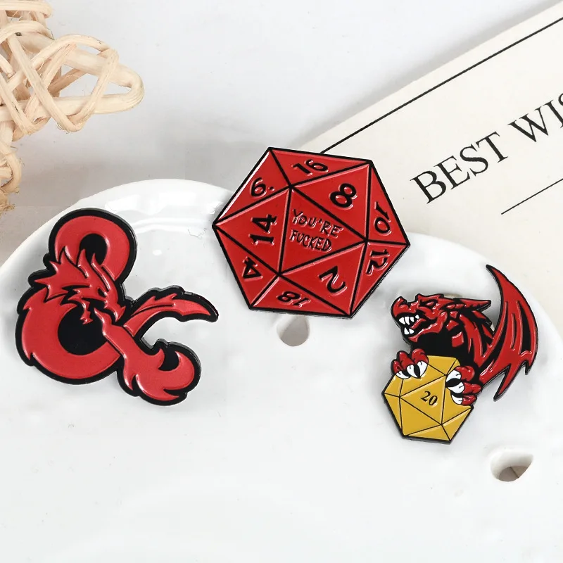 Game Brooch Cartoon Maze Exploration Set Metal Badge Small Gift Wholesale Decorative Brooches Hat Pins for Backpacks Cap Pin