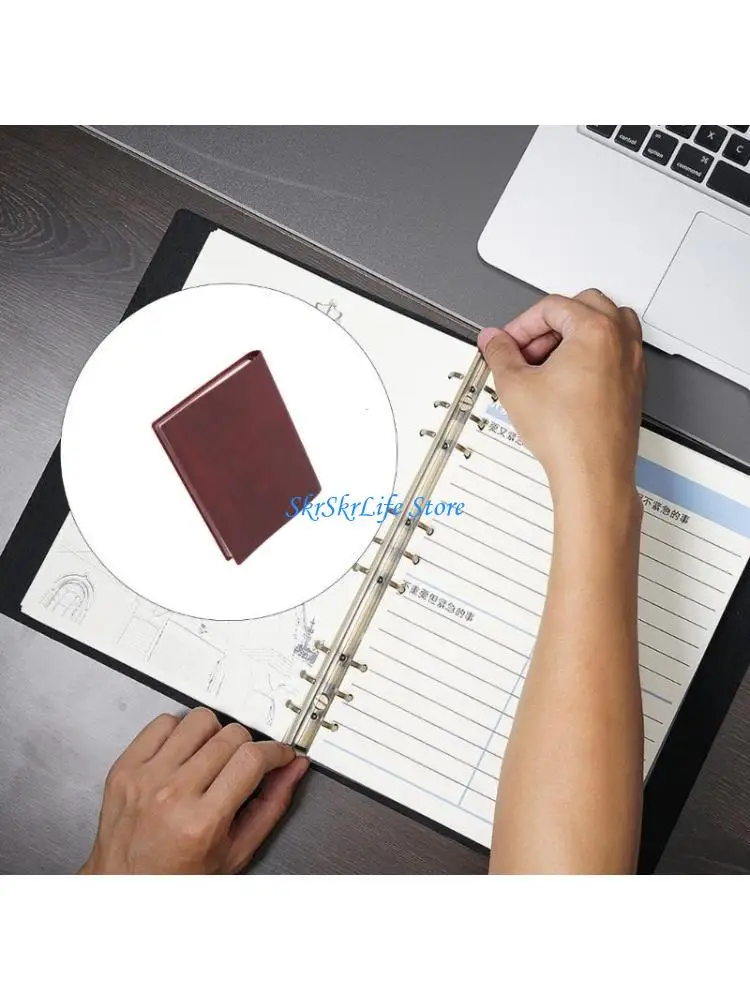 e65e-b5-レザーカバーノートブックレトロデイリープランナースケッチブック文具ノートブック