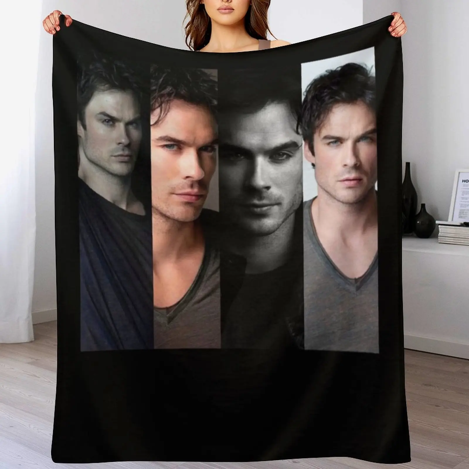 ian somerhalder (4) Throw Blanket