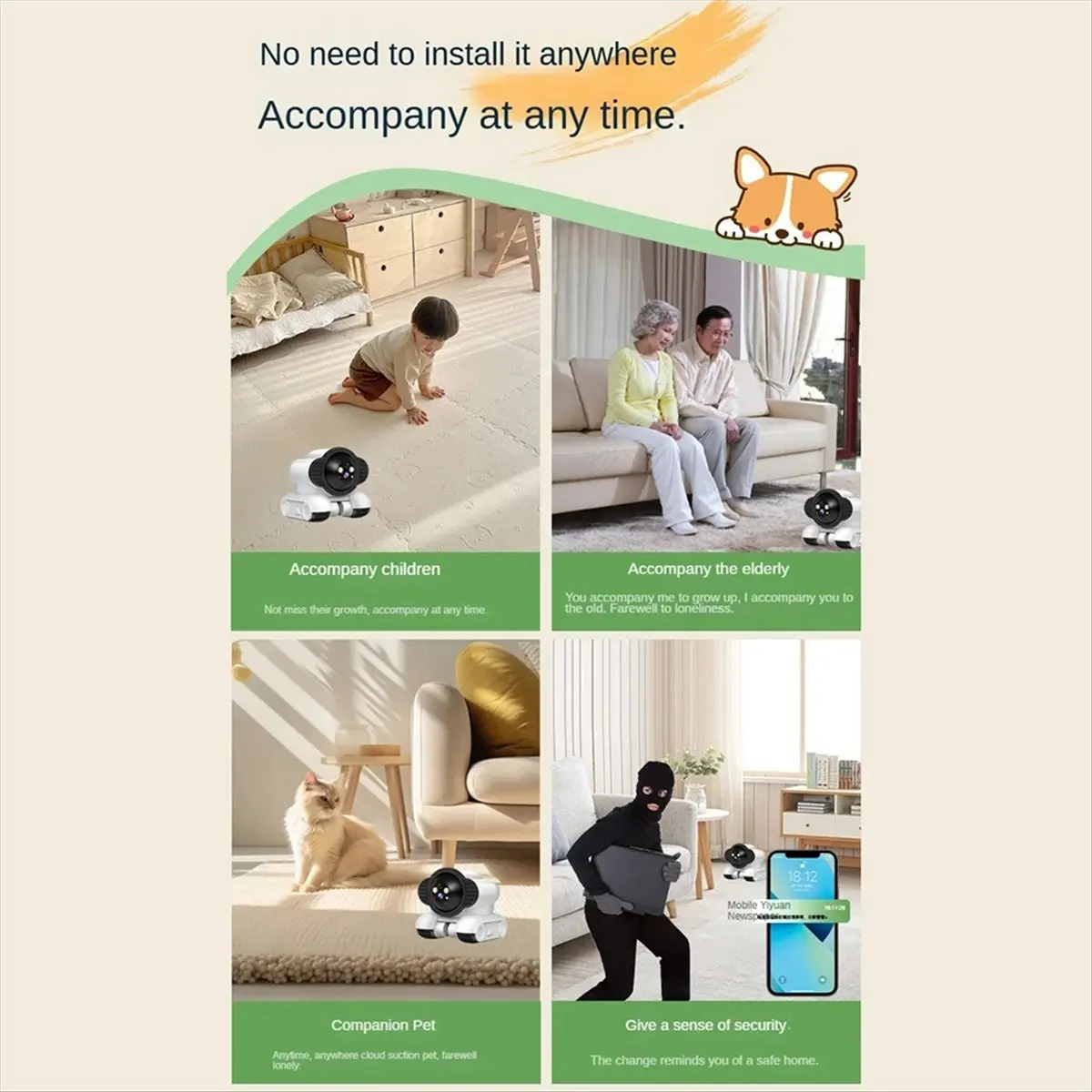 baay-1080p-dual-lens-wifi-security-camera-2-way-audio-baby-monitor-camera-with-app-control-for-baby-elder-dog-pet