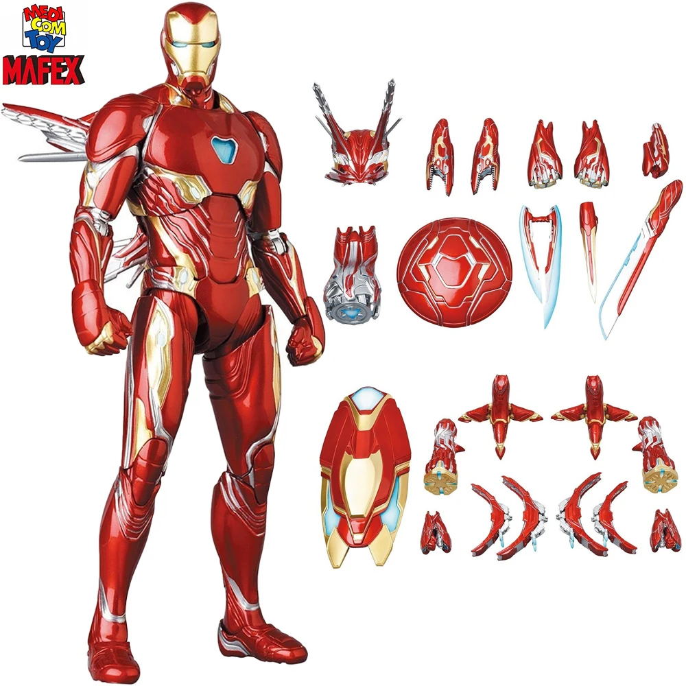 [In Stock] Original Medicom Toy Mafex Series Marvel No.178 Avengers3 Iron Man Mark50 160Mm Action Figure