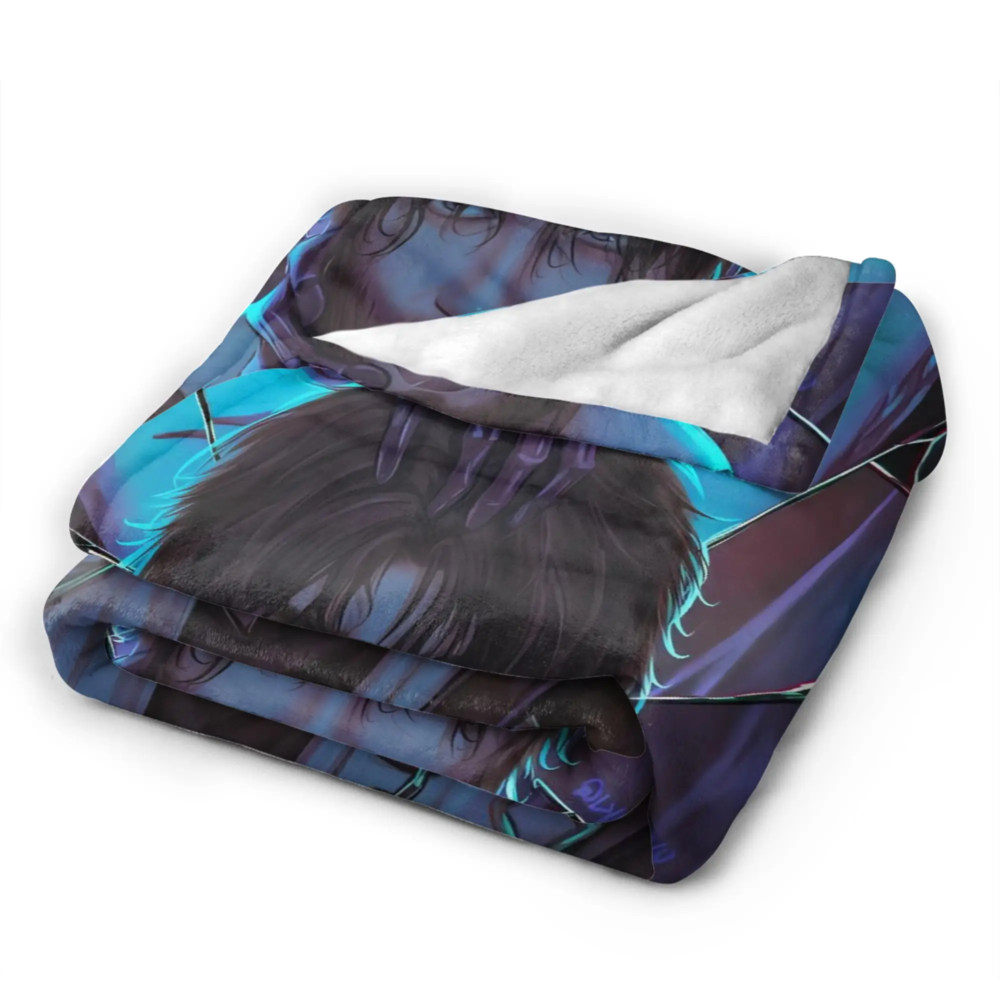 Vi Jayce Caitlyn Viktor Jesus Sevika Arcane بطانية فائقة النعومة ثلاثية الأبعاد طباعة رمي بطانية الشتاء الأريكة كرسي المفرش الجمالي #2