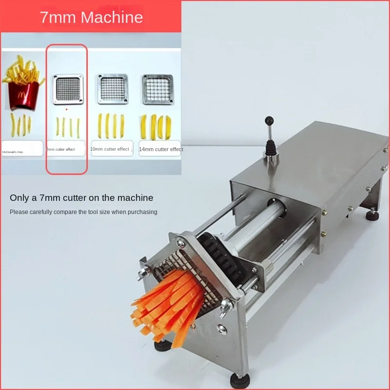 

Electric Bar Cutting Machine Commercial Chips Cutting Machine Potato Cucumber Automatic Sweet Potato Sweet Potato Carrot Lotus