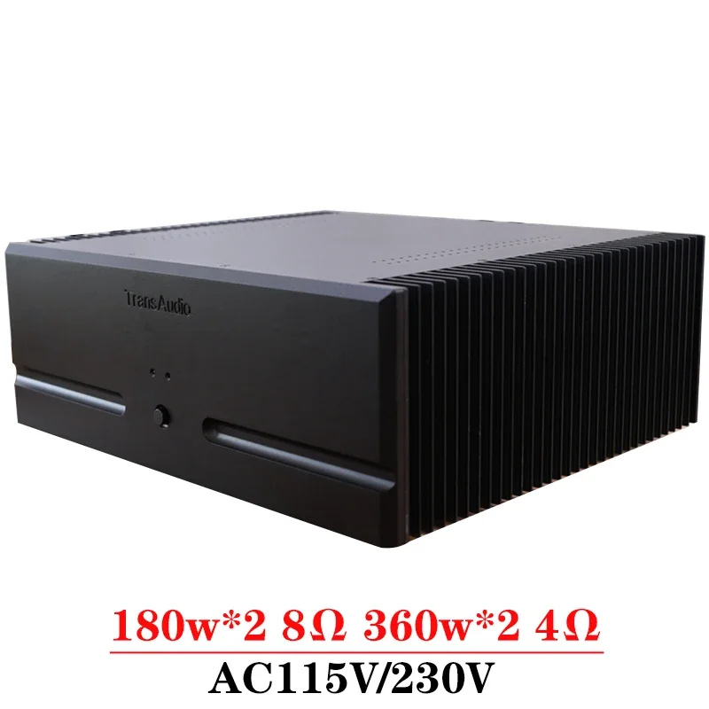 360w*2 Class A Power Amplifier High Power Sanken Transistor with Single Ended Balanced Input High End Audio Amplifier