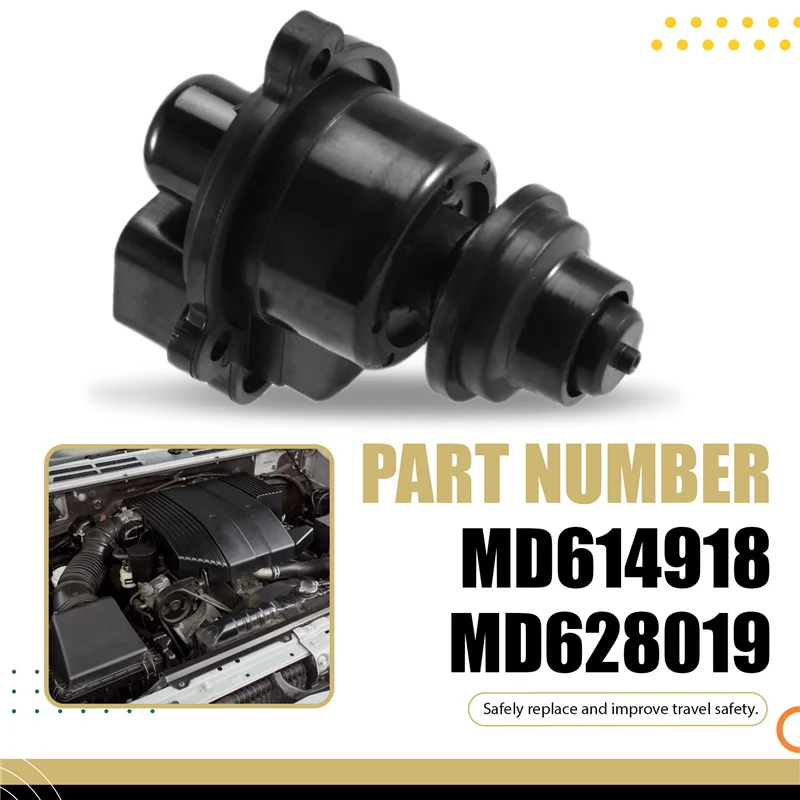 Válvula de control de aire en reposo para coche MD614918 MD628019, para Mitsubishi Pajero Delica Freewa Hyundai Freeca
