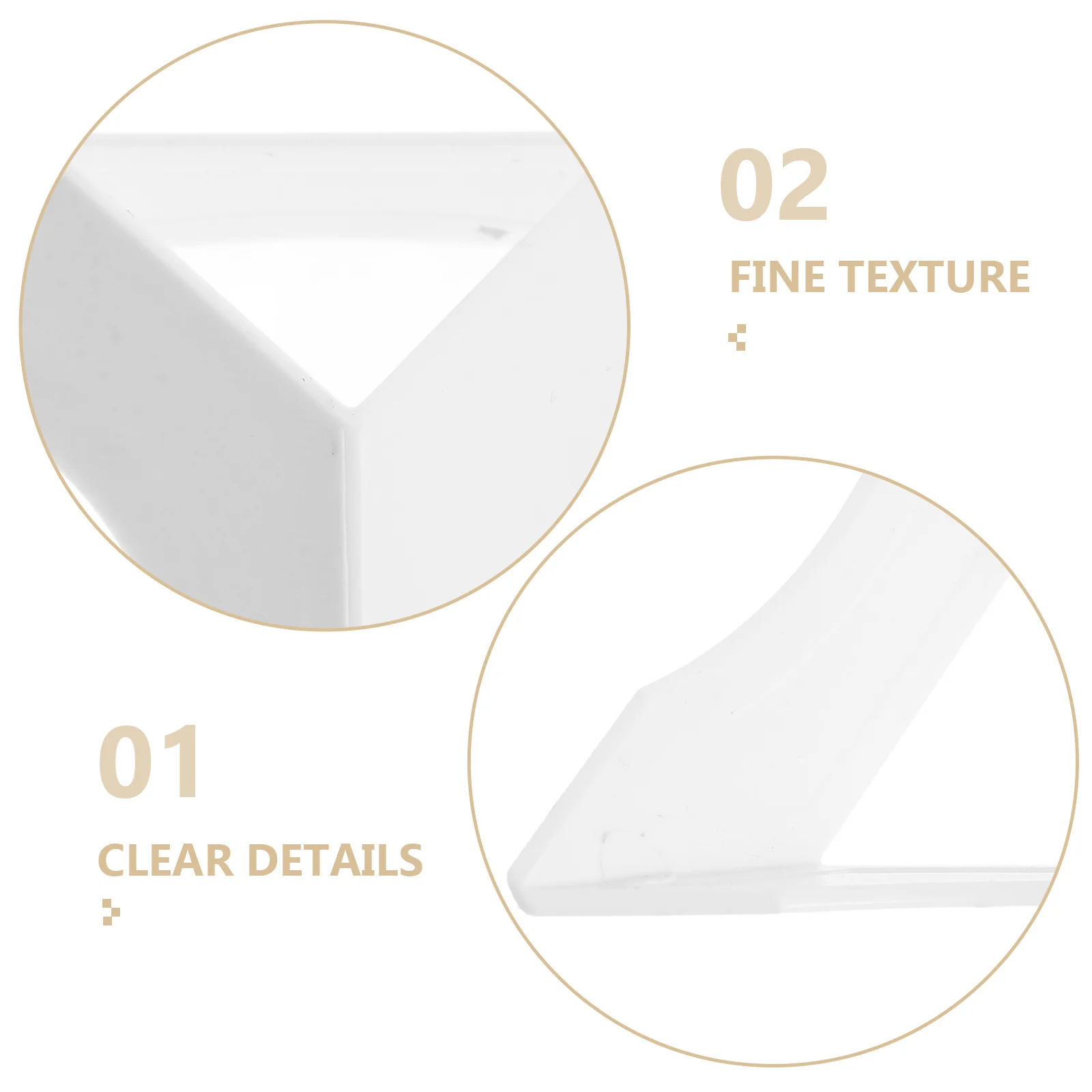

30pcs Transparent Cube Base Stand Plastic Triangle Puzzle Display Holder For Speed Cubes Collection Desktop Decor Puzzle Cube