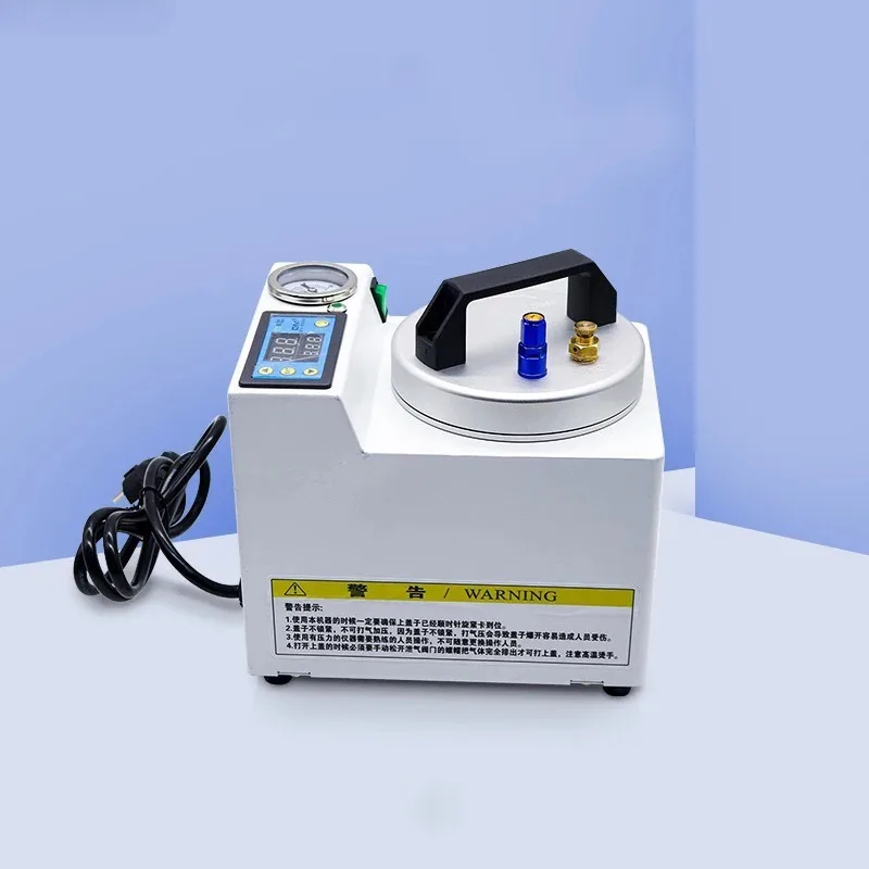Factory Price Dental Lab Automatic Polymerizer Portable Curing Pressure Pot Polymerizing Digital Display Adsorption Silicon