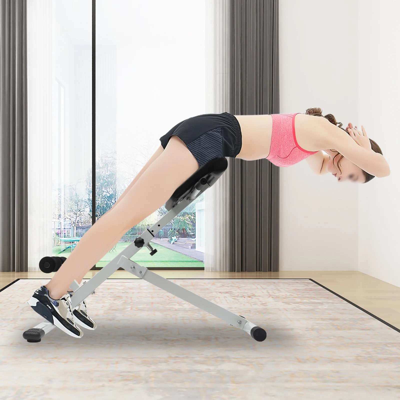 Home Gym Leg Press - ม้านั่งออกกำลังกายแบบปรับได้ 5 ระดับ 39-45 นิ้ว –