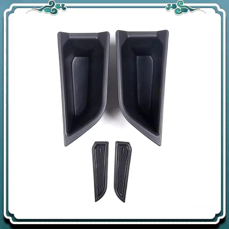 

ABTU-для Q4 E-Tron 2022 2023, ящик для хранения автомобильных дверей, ящик для хранения дверных ручек, аксессуары для вставки лотка (передняя + задняя дверь)