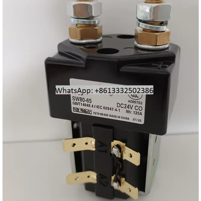Genuine Albright Contactor SW80 SW80-6 SW80-65 SW80-1919L 24V SW80B-156 48V SW80B-2149 80V Solenoid Relay Switch 24 48 80 Volt