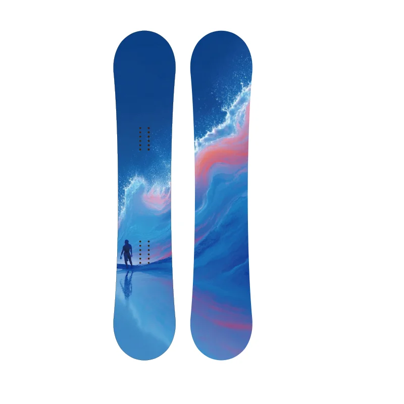 Wholesale Snowboard Plain White Wooden Board Sintered Extruded Base Binding