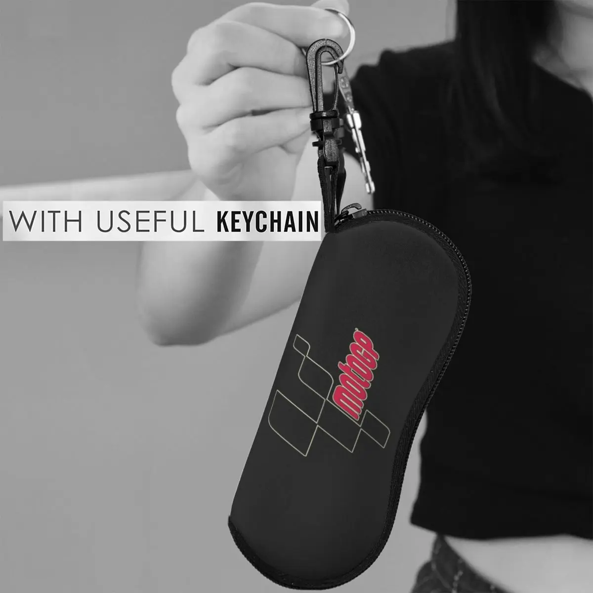 Moto GP Shell Glasses Case Portable Sunglasses Box Women Men Soft Eyeglass Bag Pouch