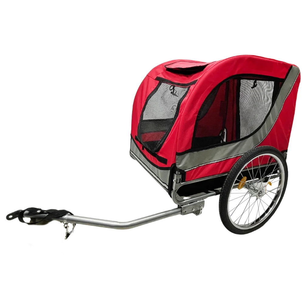 Carriage Cargo Bicycle Bike Trailer Or Bicycle With Easy Quick Attaching Release For Pet Dog