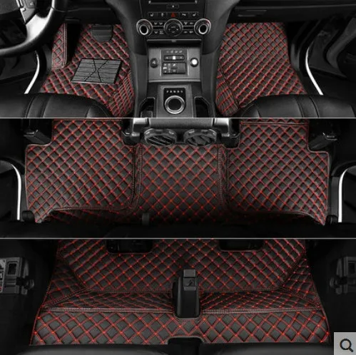 

Специальные автомобильные коврики на заказ для Land Rover Discovery 4 2016-2010, 7 мест, высококачественные коврики, водонепроницаемые прочные ковры