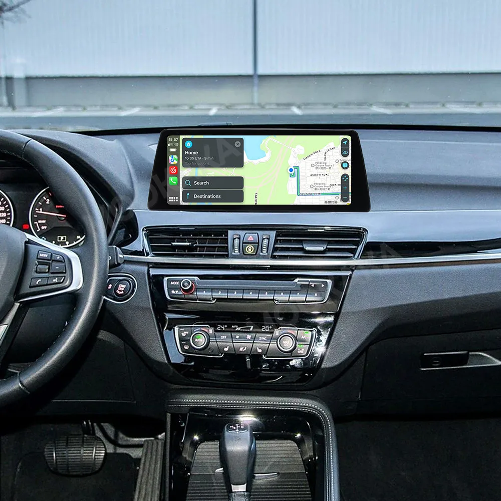 Linux System For BMW X1 E84 F48 F49 2012-2020 10.25/12.3'' Touch Screen Car Android Auto Wireless Apple Carplay Radio Player BT