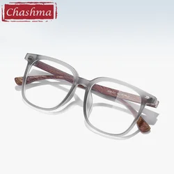 Chashma TR90 Eyeglasses Frame Square Lentes Optics Women Fashion Men Prescription Glasses For RX Lenses