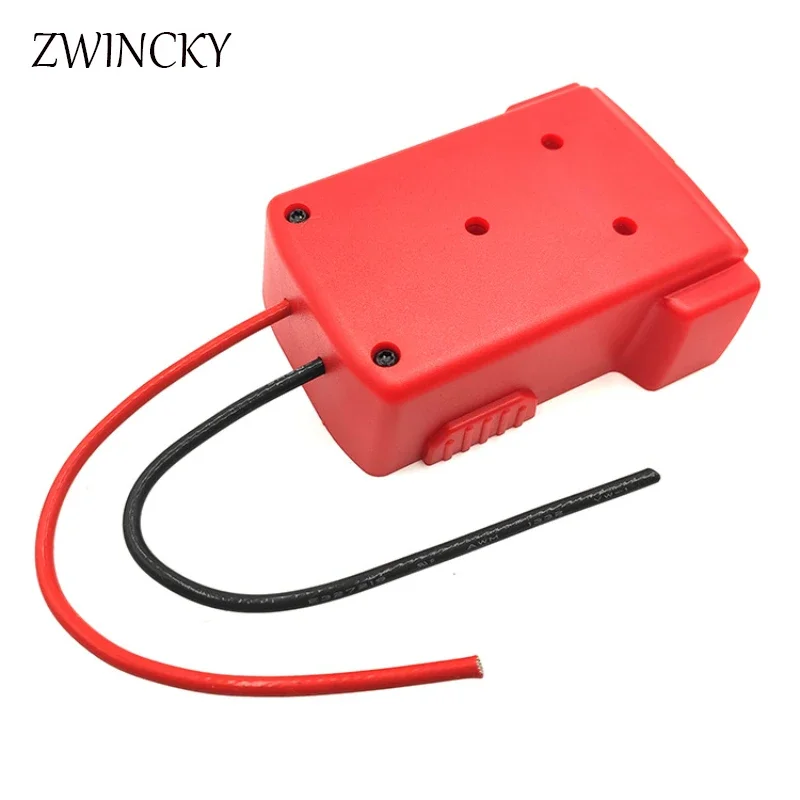 ZWINCKY محول البطارية لميلووكي بطارية ليثيوم أيون لتقوم بها بنفسك أداة الطاقة محول البطارية 12 AWG أسلاك موصل تحويل