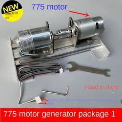 220V Double Bearing Mute Inner Rotor Dc High Voltage Motor Motor 775 Drive Motor High Voltage Generator