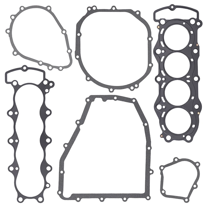 AHL Motorcycle Cylinder Crankcase Pulsing Clutch Cover Gasket Kit For Kawasaki ZX6R ZX-6R Ninja ZX636 2005 2006 11061-0041