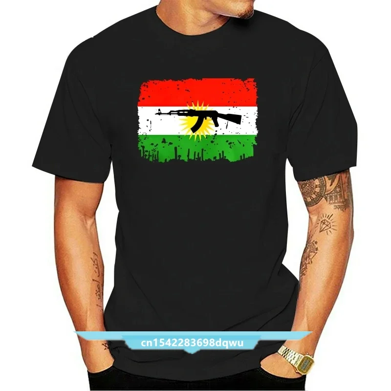 t shirt Fashion men t-shirt bioshk homeland fight ak 47 heimat roots kurdistan kurde T-Shirt