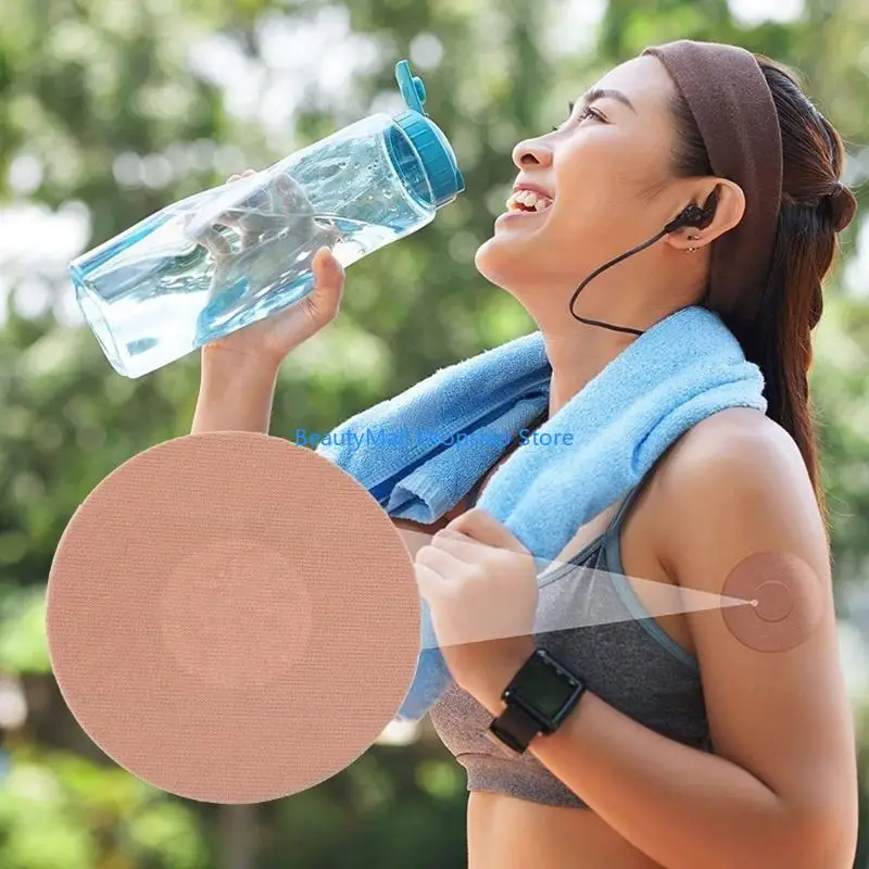 

40JD 50 Packs Libre Covers Waterproof Adhesive Patches for Swimming