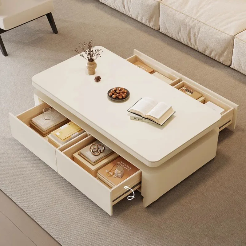 

Украшение Роскошная гостиная Спальня Дизайнерский ужин Журнальный столик Передвижной современный приставной столик для хранения Couchtisch Мебель для дома