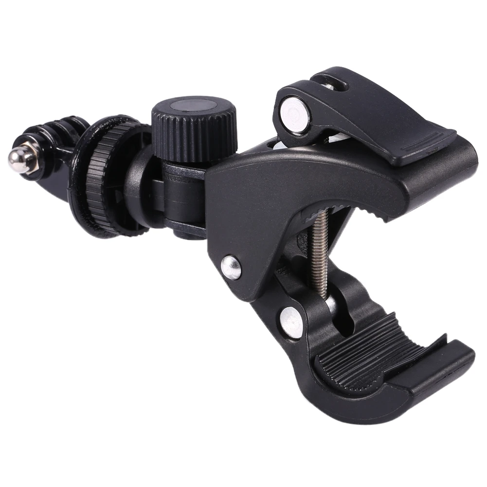 360° Rotatable Bike Bicycle Handlebar Clip On Clamp Mount For GoPro Camera Cycling Handlebar Clamp Mount