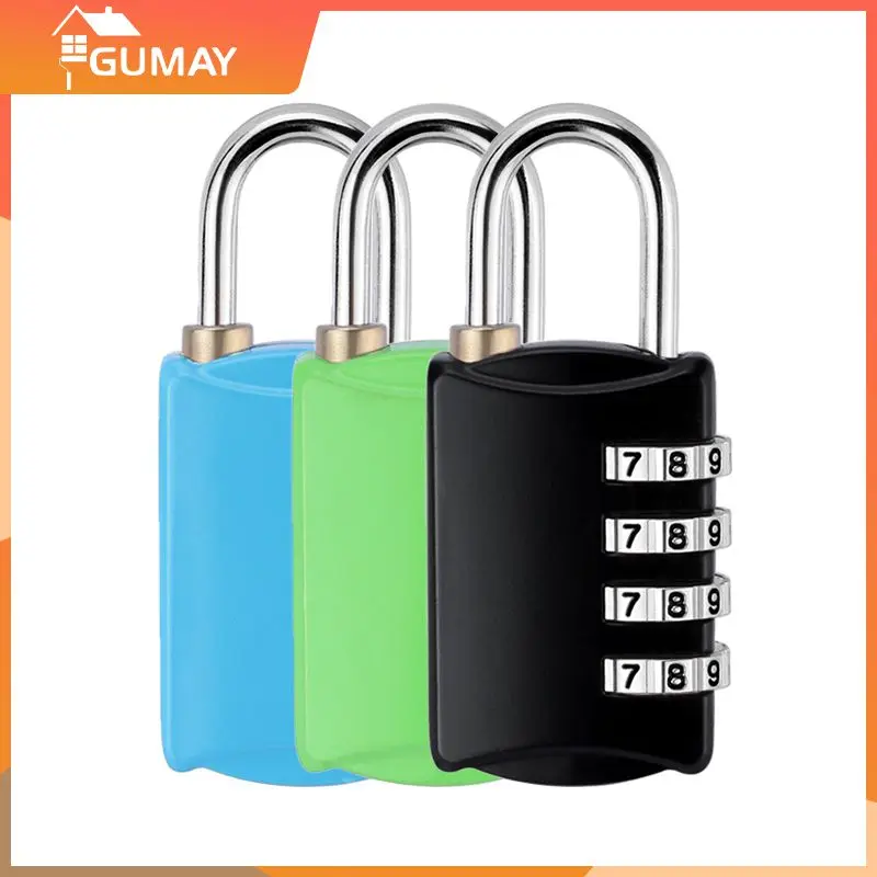 Dial Digit Password Lock Combination Suitcase Luggage Metal Code Password Locks Padlock Travel Safe Anti-Theft Cijfersloten