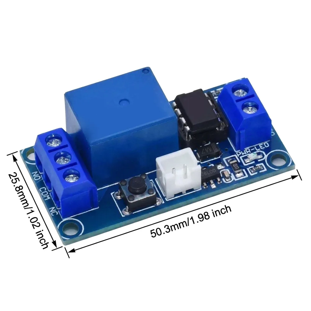 Bistable Relay Module 12VDC 4-Pack SPDT for Industrial Automation IEC 60947-1 Certified Low Resistance Contact Material