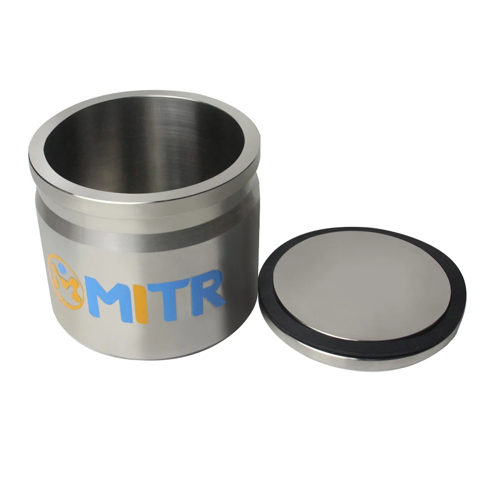 Młynek kulowy ze stali nierdzewnej 304, pojemność 10L, do laboratoryjnego młynka planetarnego.