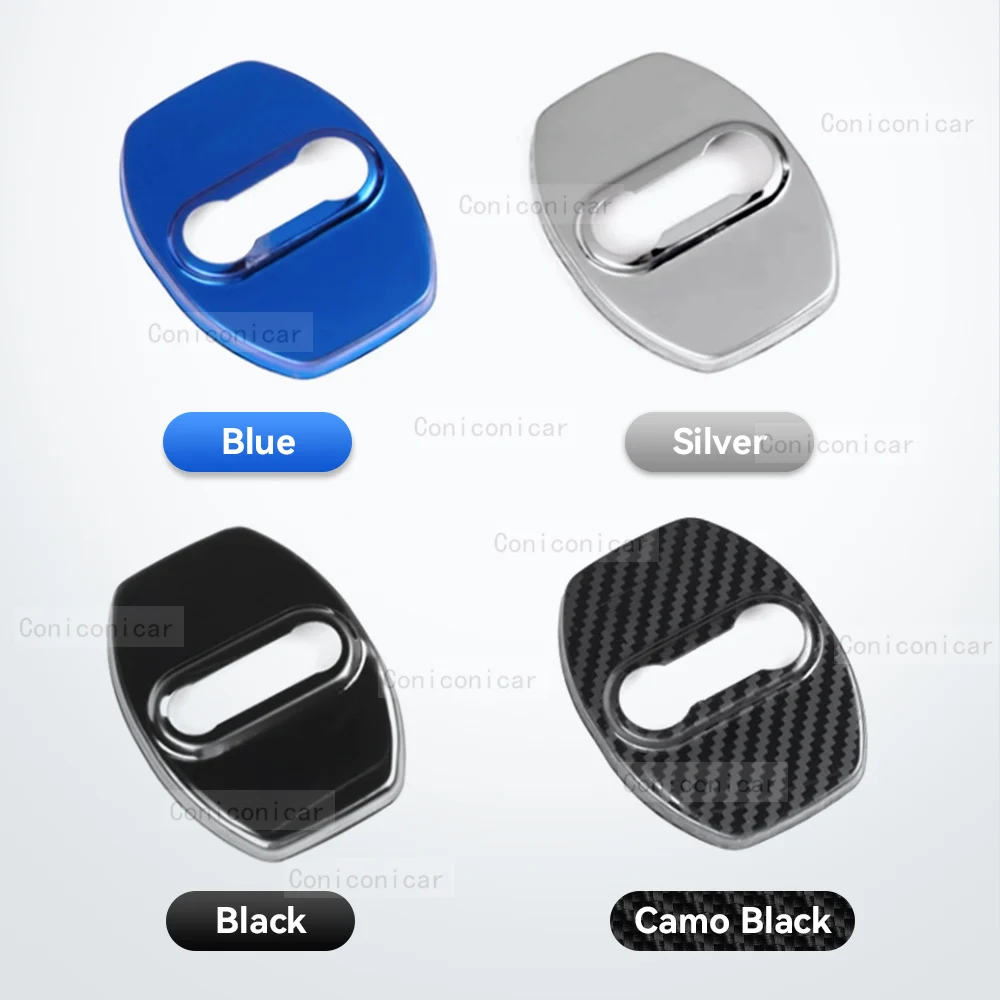 لسيارات BAIC BJ30 ، غطاء إبزيم لقفل باب السيارة التلقائي مزلاج مضاد للصدأ حماية إكسسوارات من الفولاذ المقاوم للصدأ