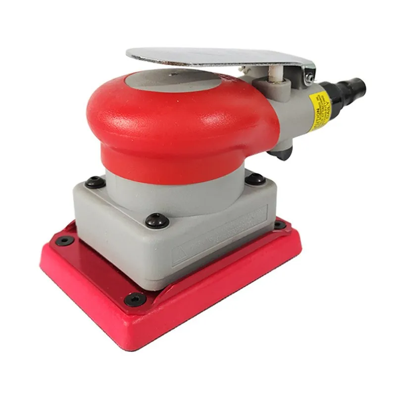 Square air sander 75*100MM Square Pneumatic Grinder Automobile Furniture Surface Polishing Abrasive Grit Tool Accessories