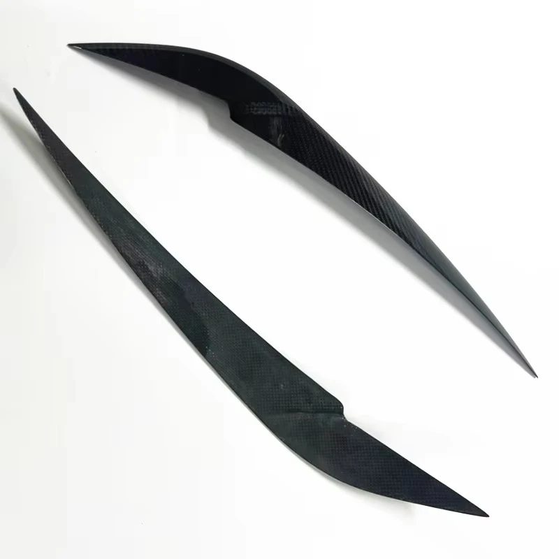 Dry Carbon Fiber For BMW G80 M3 G82 G83 M4 G22 G23 G26 I4 Car Eyelid Front Headlight Eyebrow Cover Eye Lid Trim Body Kit