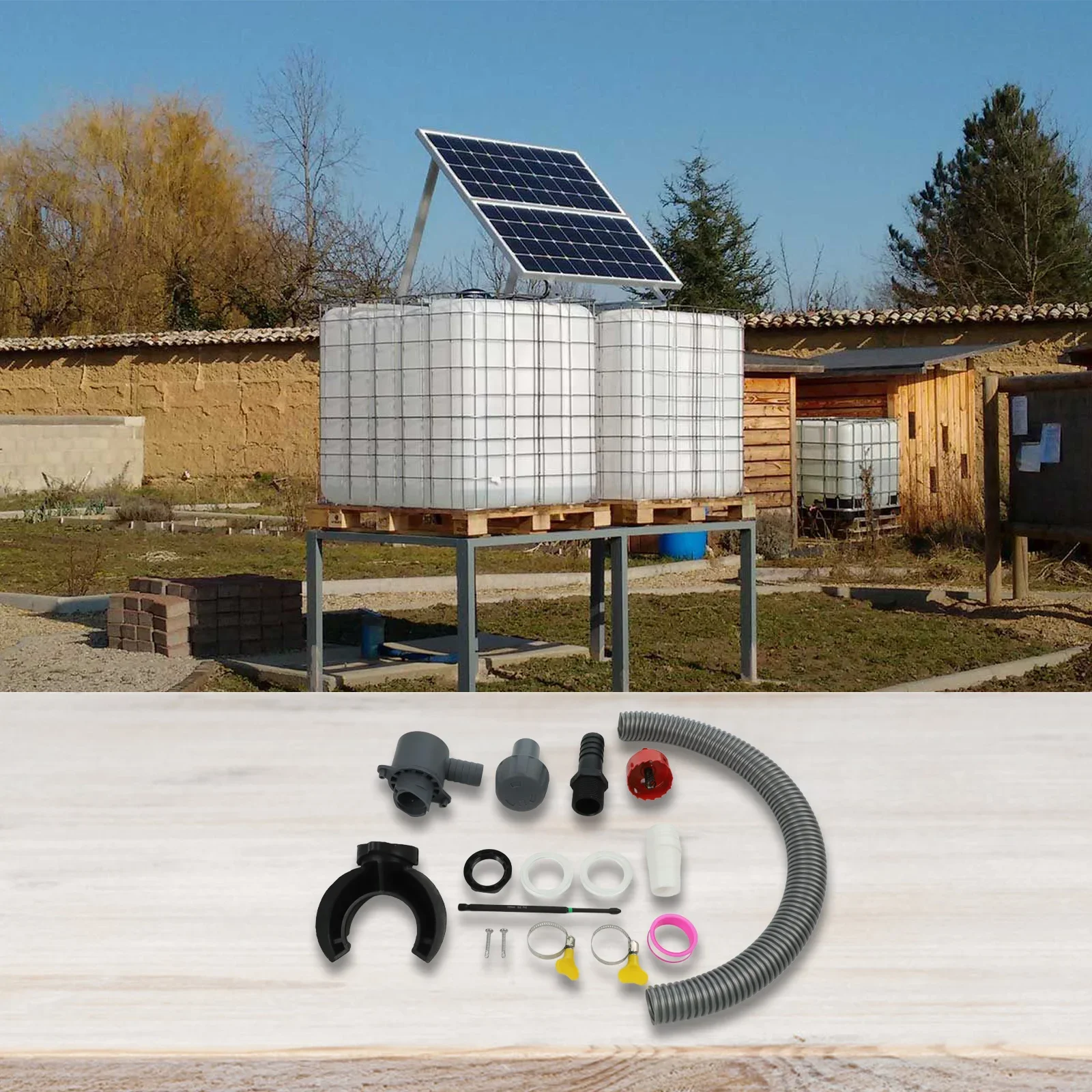 

Garden Irrigation Rain Collector Downpipe Collector Water Collection Easy Installation Landscaping Solution Outdoor Aesthetic
