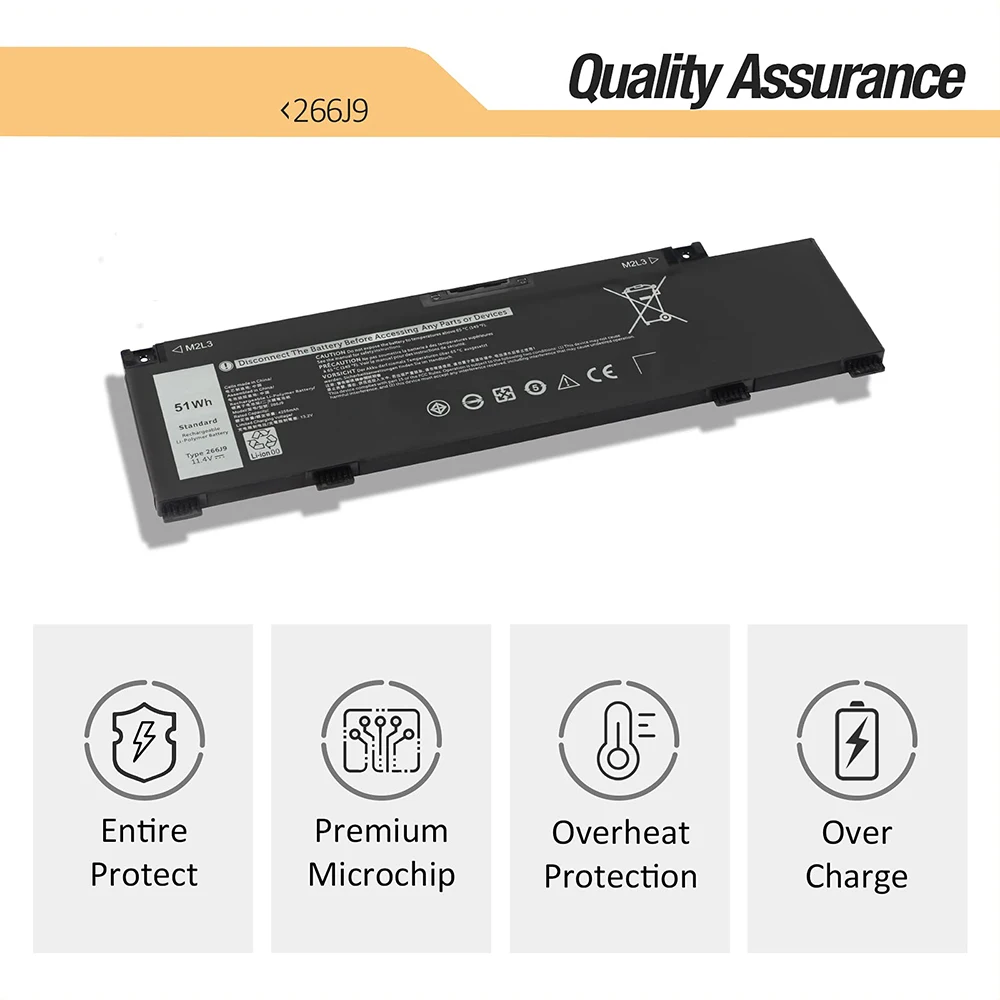 Imagem -06 - Bateria para Dell Bateria para Dell g3 15 3500 3590 3790 g5 15 5500 se 5505 P89f Inspiron 5490 Ins 15pr1545w 1548br 1645w 1742br 1742w 266j9