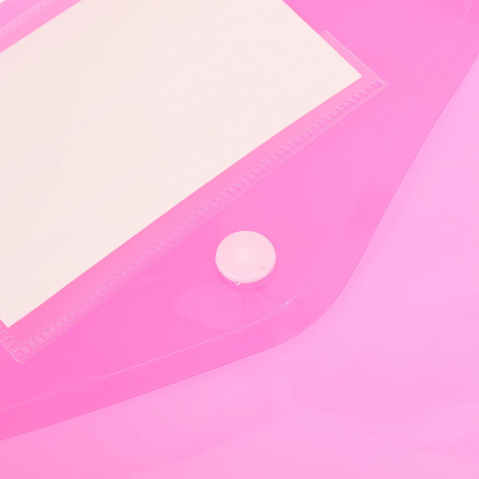 6Pcs File Folders PP Material Transparent Document Bags with Snap Button Large Capacity for Receipts Coupons Tickets Checks