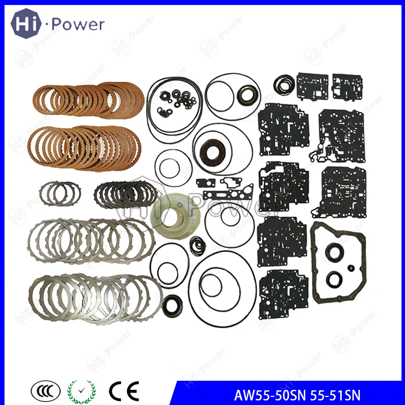 

AW55-50SN AW55-51SN AF23 AF33 Комплект для ремонта главного ремонта автоматической коробки передач Фрикционная стальная пластина для Chevrolet 55-50SN 55-51SN