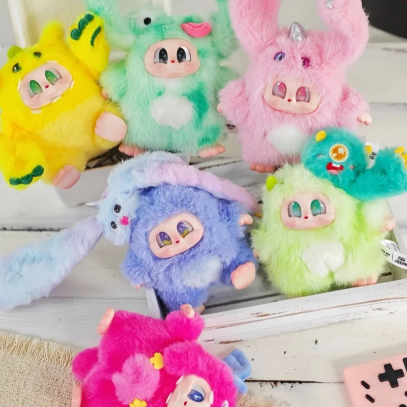 

100% Genuine Monster Cupa Twin Universe Series Vinyl Plush Trendy Art Toy Blind Box Collectible Figurine Desktop Ornament Gift