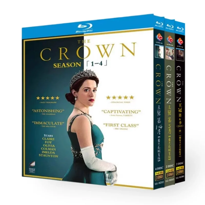 

Корона: Сезоны 1-6 на Blu-ray дисках
