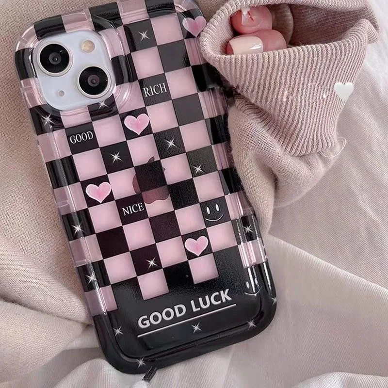 شبكة الحب القلب لطيف الحال بالنسبة لسامسونج غالاكسي A56 A36 A26 A15 A55 S25 الترا S24 FE زائد A15 A35 A54 A14 A34 A24 A05 A05S A52 A53