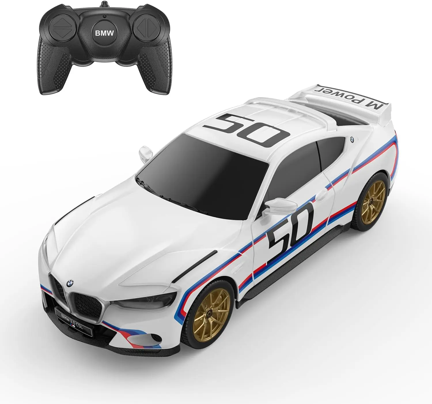 

BMW RC Car 1:24 BMW 3.0 CSL Remote Control Car BMW Toy Model Car for Boys Kids Adults
