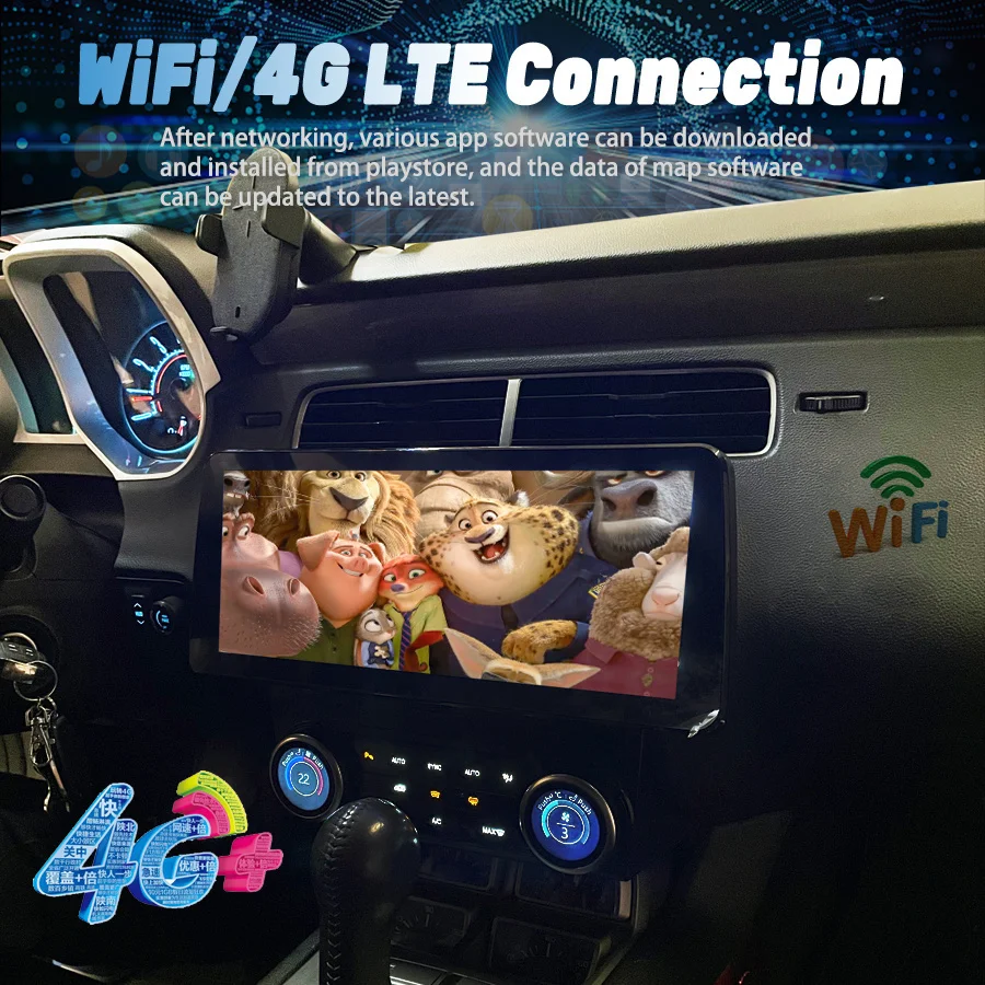Android 14 For Chevrolet Camaro 2008-2015 Touch Screen Car GPS Navigation Vehicle Multimedia Player Radio Tape Recorder Carplay