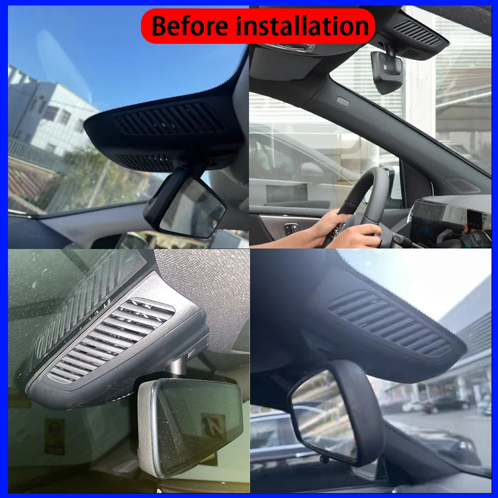for Mercedes Benz MB B Class W247 GLA H247 GLB X247 OEM 4K DVR Dash Cam Front Rear Camera WiFi Video Recorder Plug and Play