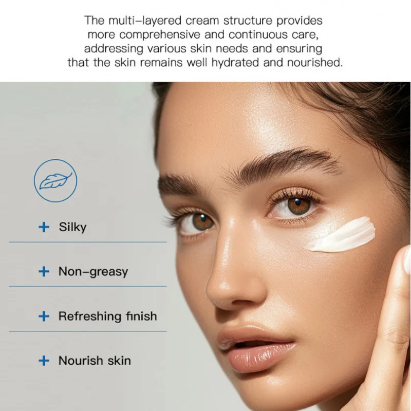 

50 г увлажняющая сыворотка для лица, увлажняющий освежающий крем для ухода за кожей для мягкой эластичной сияющей кожи, ежедневный питательный бальзам для лица