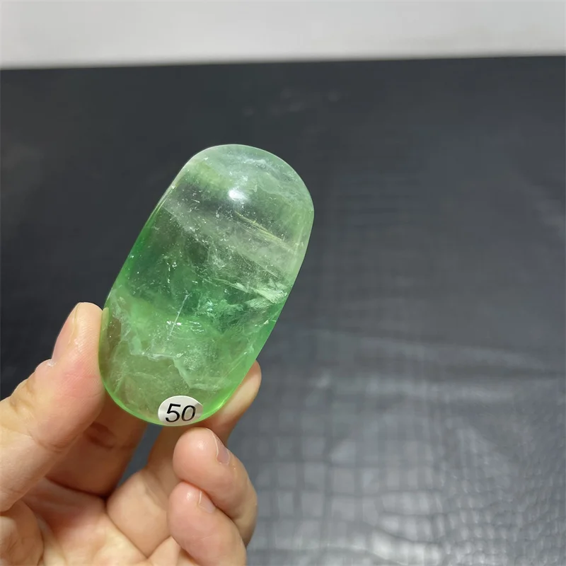 Natürlicher Regenbogen-Fluorit Reiki-Kristall Handstein Polierte Steine und Mineralien Heilstein